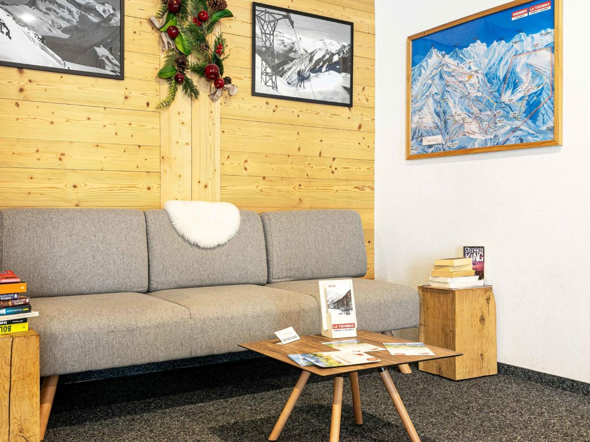 Apartment T-Resort La Tzoumaz 3P6 Vue Vallee By Interhome Eksteriør bilde