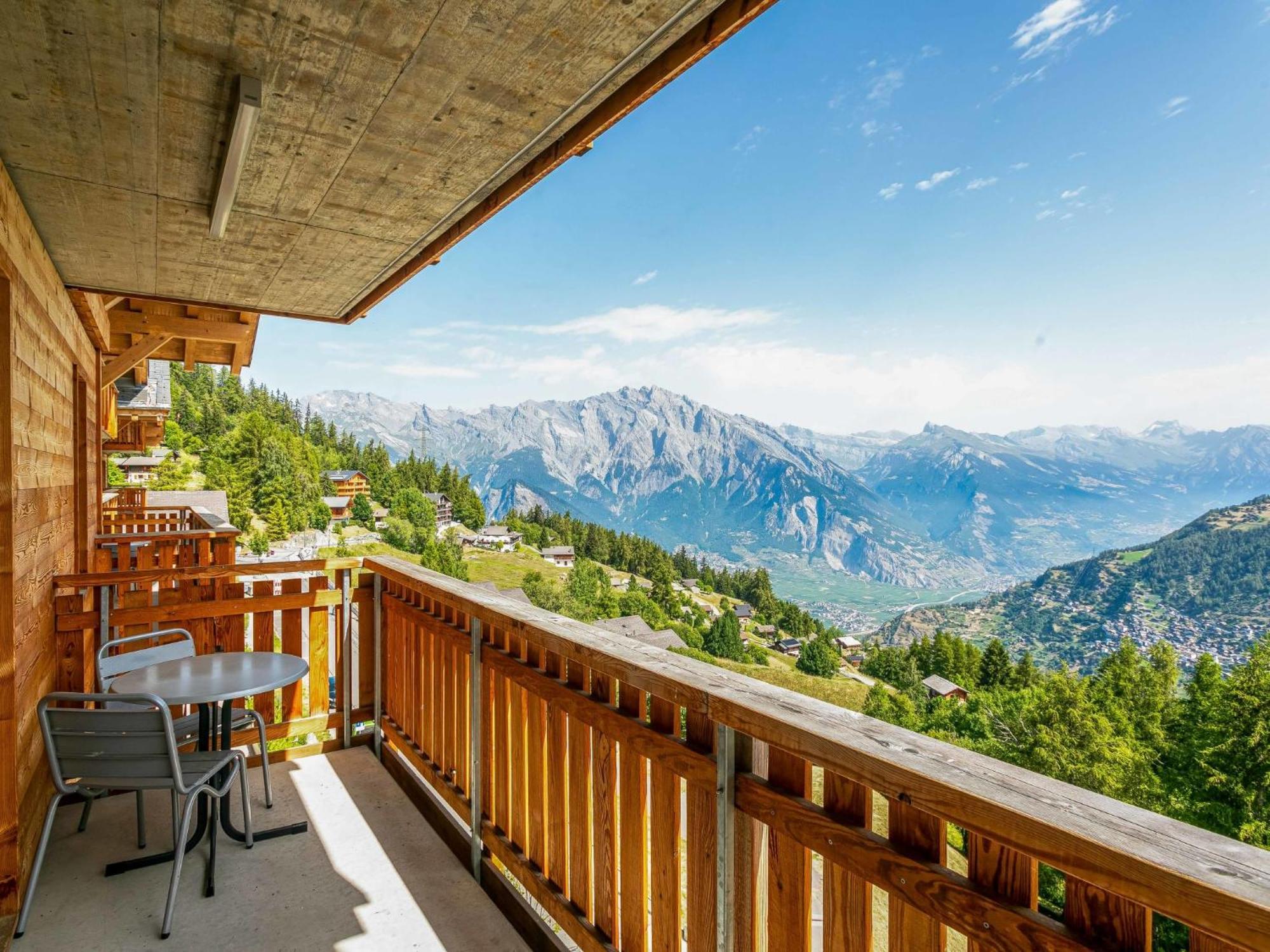 Apartment T-Resort La Tzoumaz 3P6 Vue Vallee By Interhome Eksteriør bilde