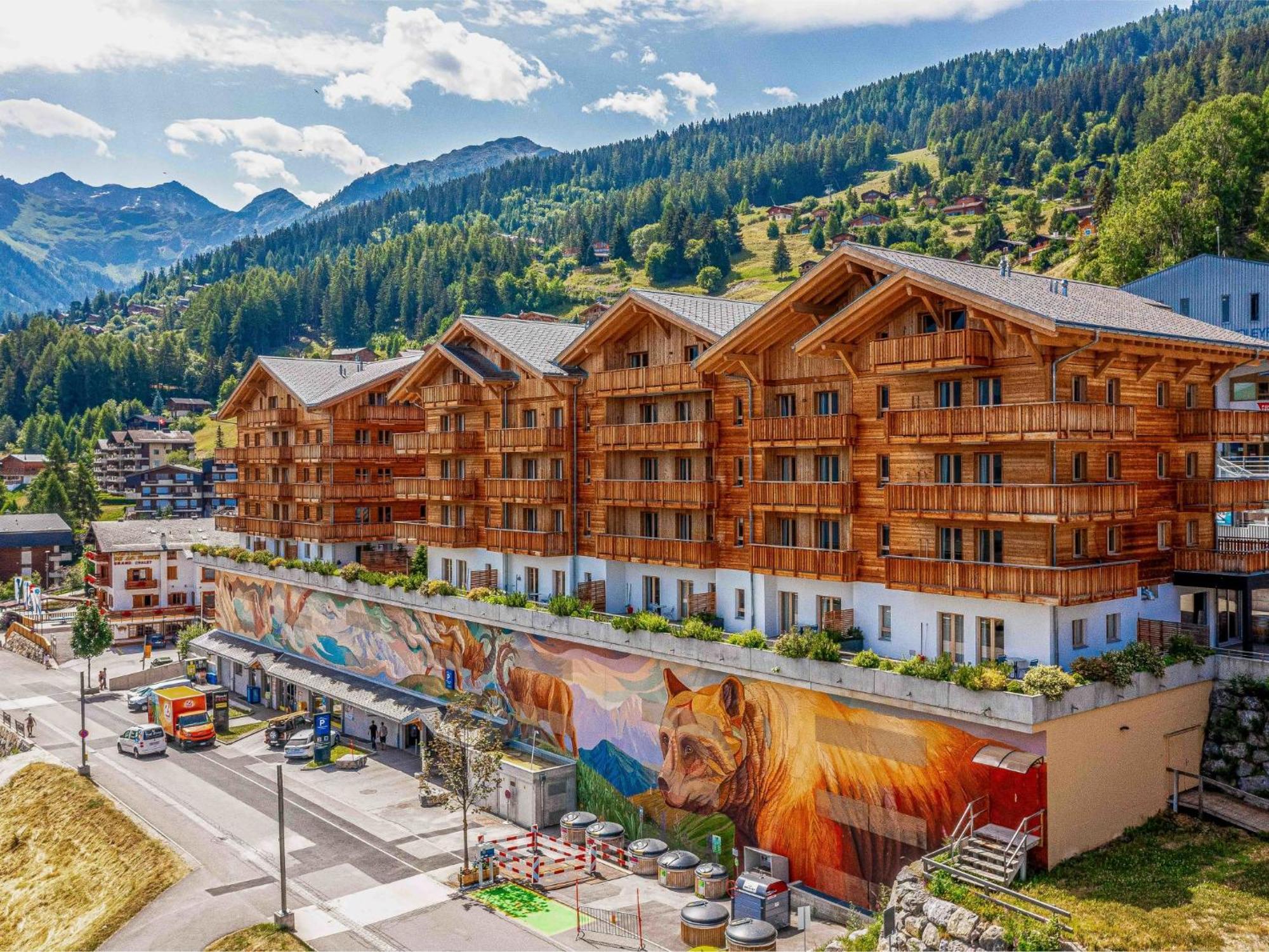 Apartment T-Resort La Tzoumaz 3P6 Vue Vallee By Interhome Eksteriør bilde